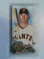 2022 Topps Allen & Ginter Baseball Mini A & G Back Buster Posey #77