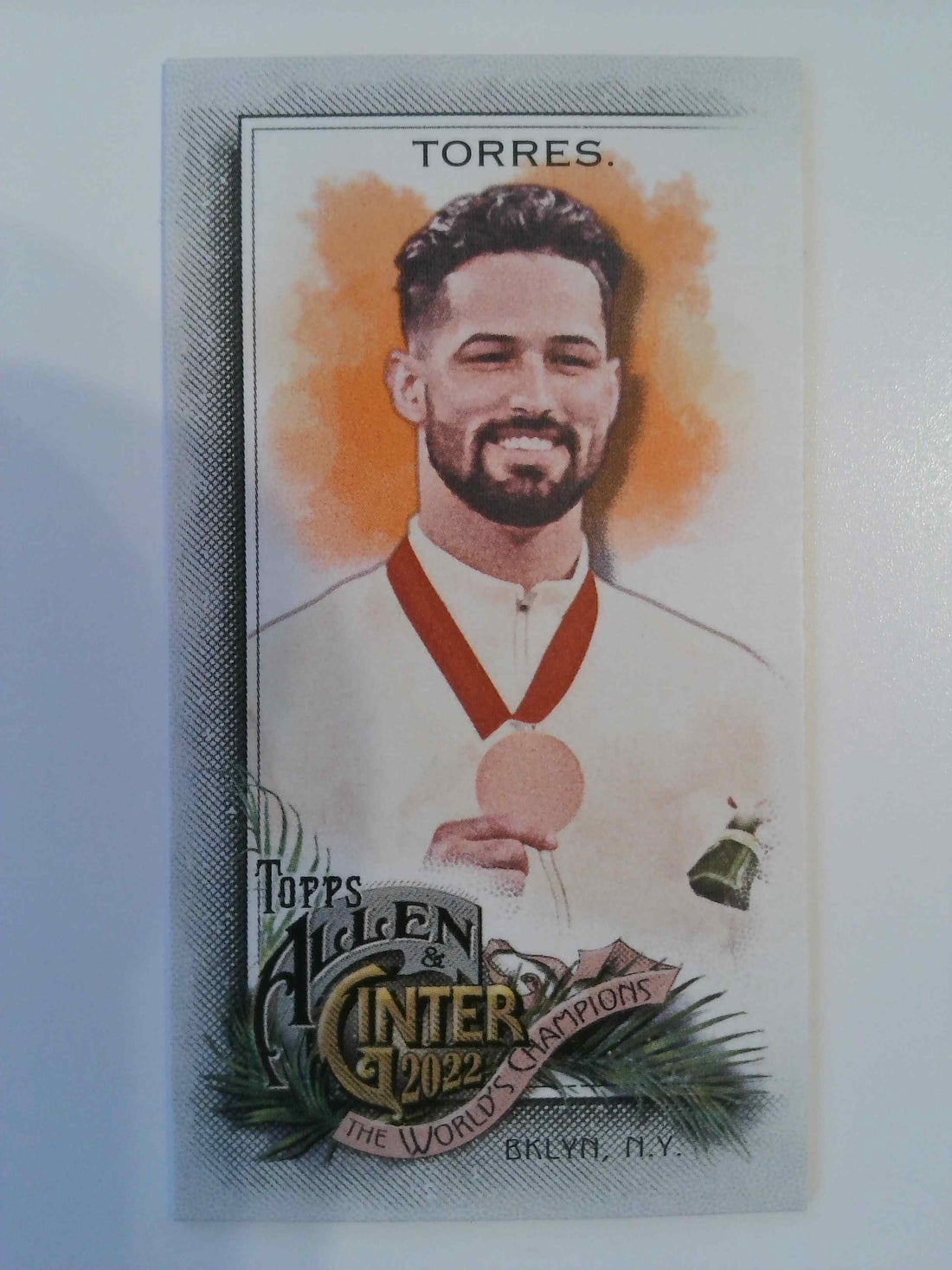 2022 Topps Allen & Ginter Baseball Mini A & G Back Ariel Torres #295
