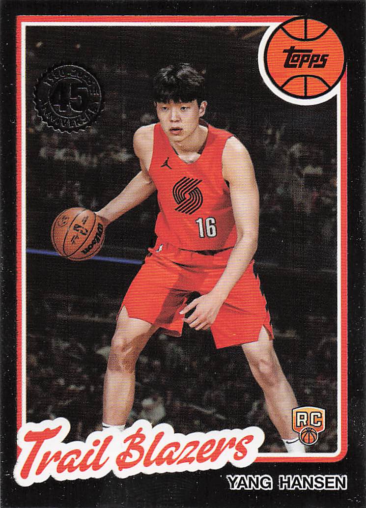 2025-26 Topps Basketball 1980-81 Topps Basketball Yang Hansen #80BK-62