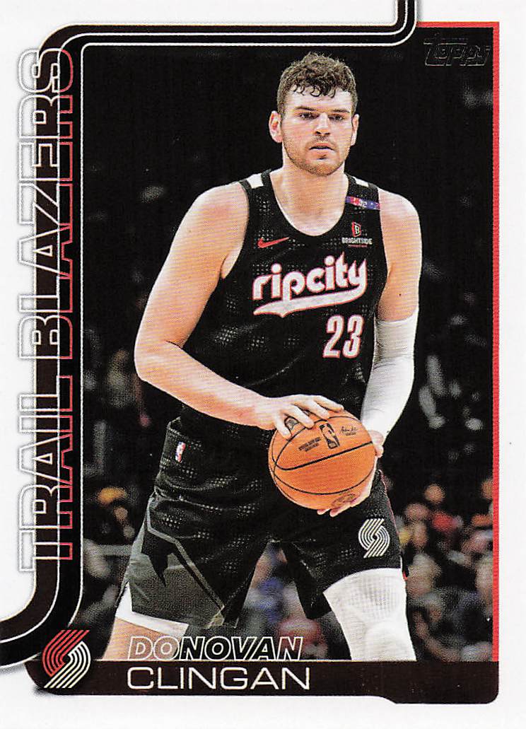 2025-26 Topps Basketball Donovan Clingan #126