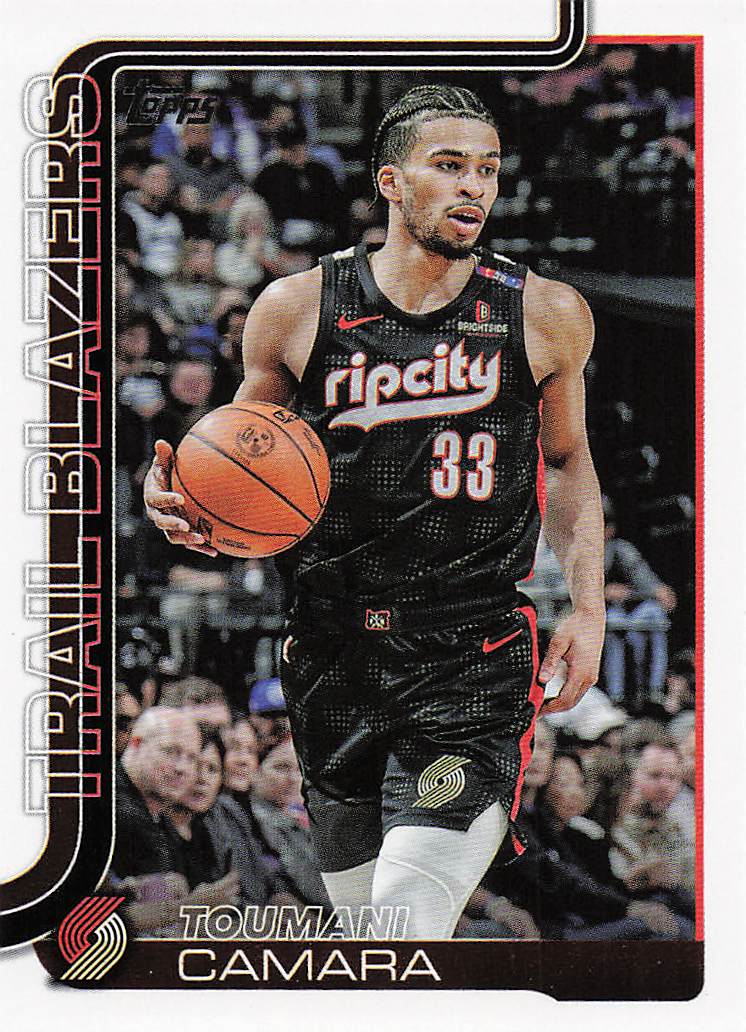 2025-26 Topps Basketball Toumani Camara #128