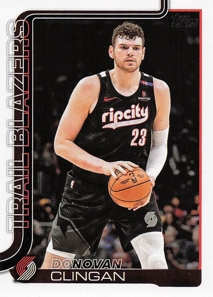 2025-26 Topps Basketball Donovan Clingan #126
