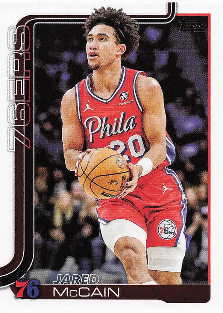 2025-26 Topps Basketball Jared McCain #24