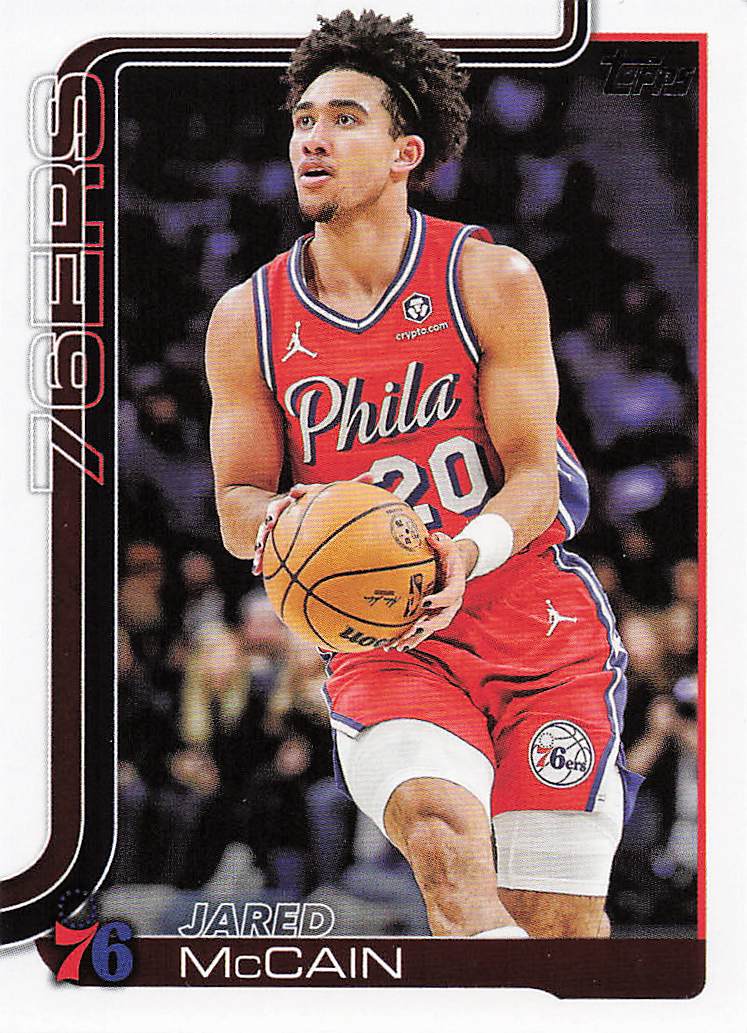 2025-26 Topps Basketball Jared McCain #24