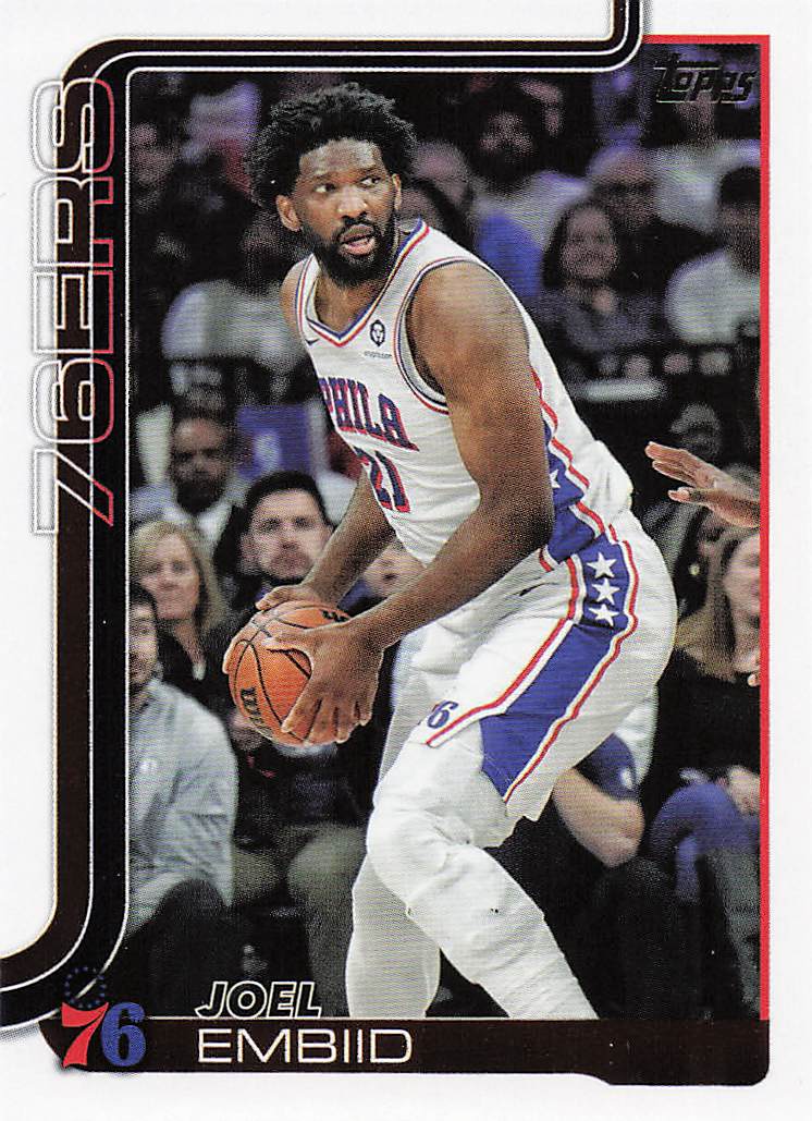2025-26 Topps Basketball Joel Embiid #22