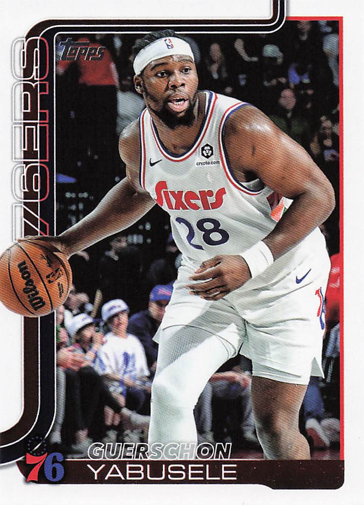 2025-26 Topps Basketball Guerschon Yabusele #26