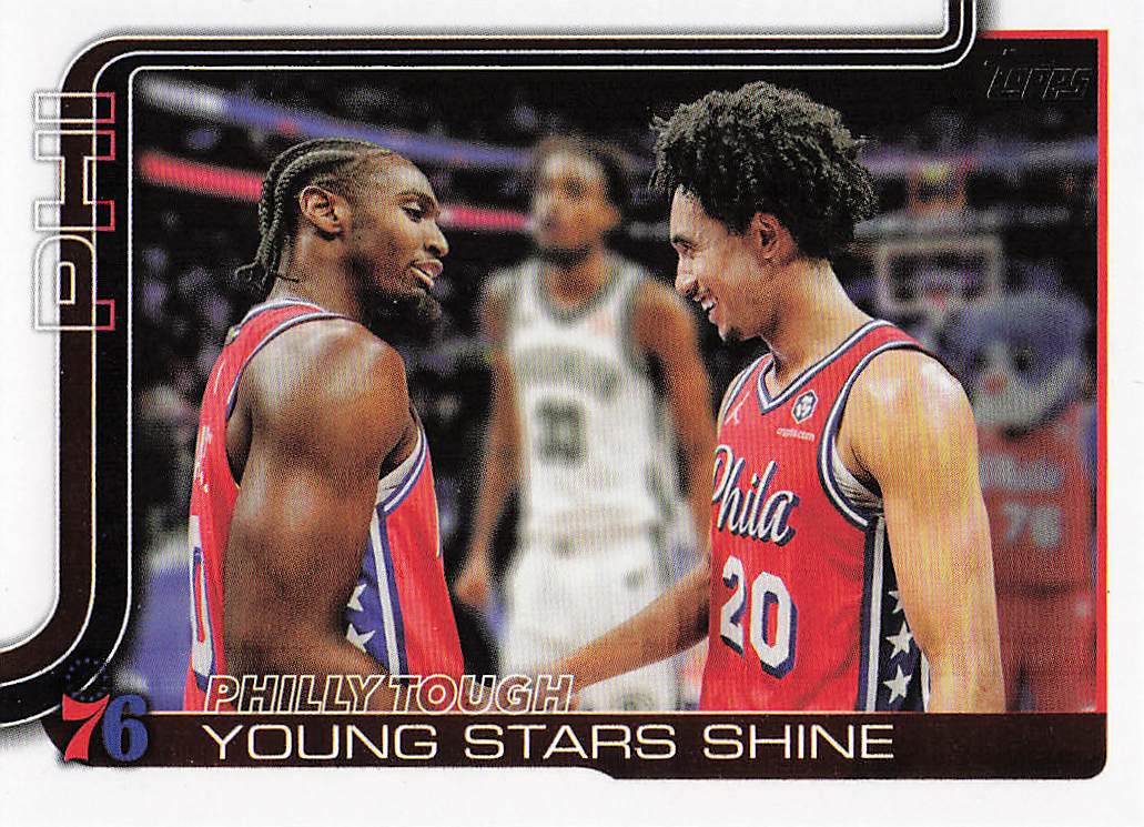 2025-26 Topps Basketball Philly Tough: Young Stars Shine #275