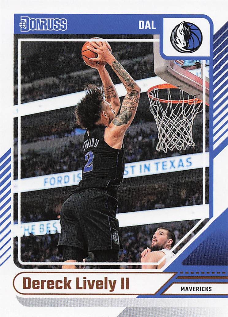 2024-25 Donruss Basketball Dereck Lively II #166