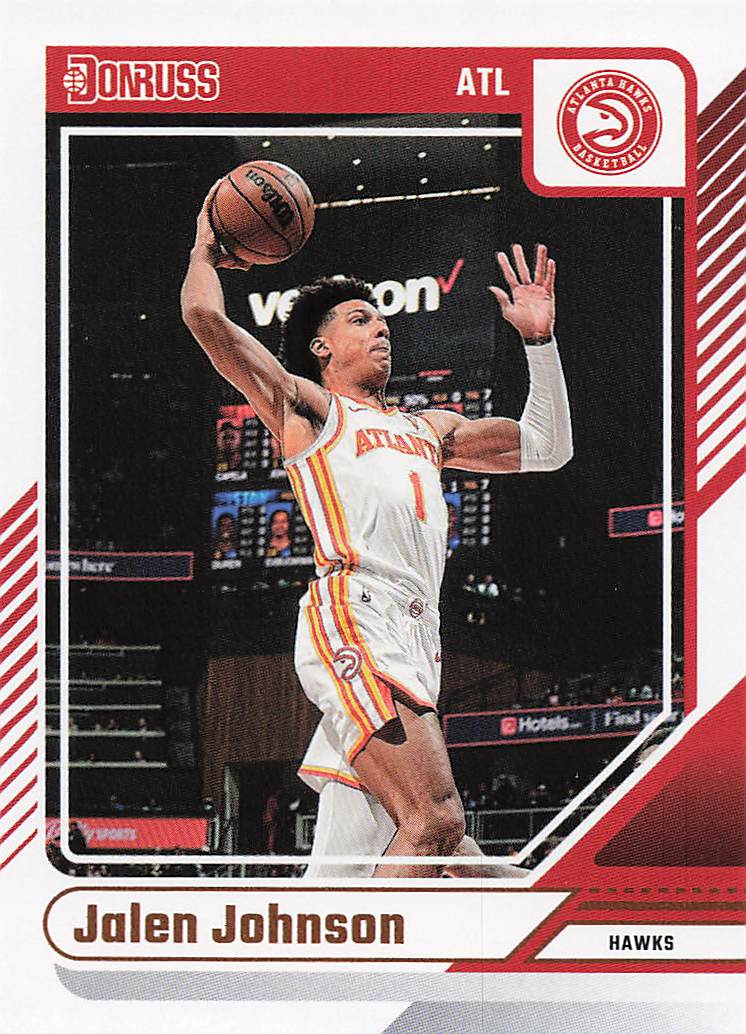 2024-25 Donruss Basketball Jalen Johnson #108