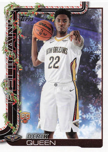 2025-26 Topps Holiday Basketball Derik Queen #H173 Rookie