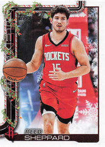2025-26 Topps Holiday Basketball Reed Sheppard #H143