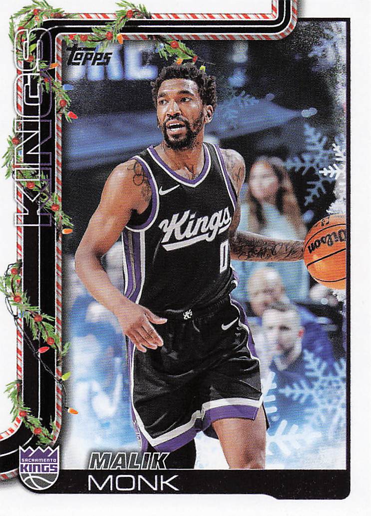 2025-26 Topps Holiday Basketball Malik Monk #H131