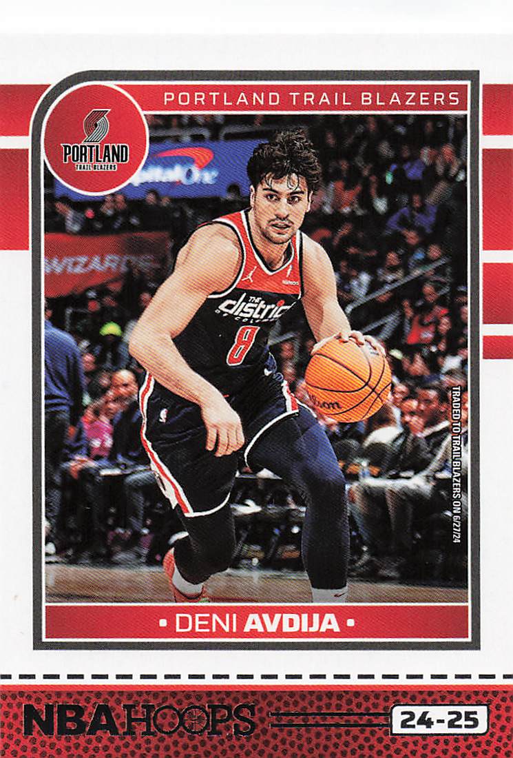 2024-25 Hoops Basketball Deni Avdija #183