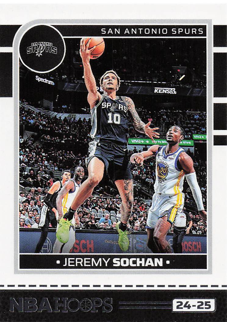 2024-25 Hoops Basketball Jeremy Sochan #167