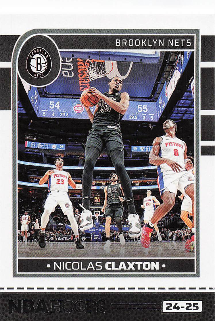2024-25 Hoops Basketball Nicolas Claxton #46