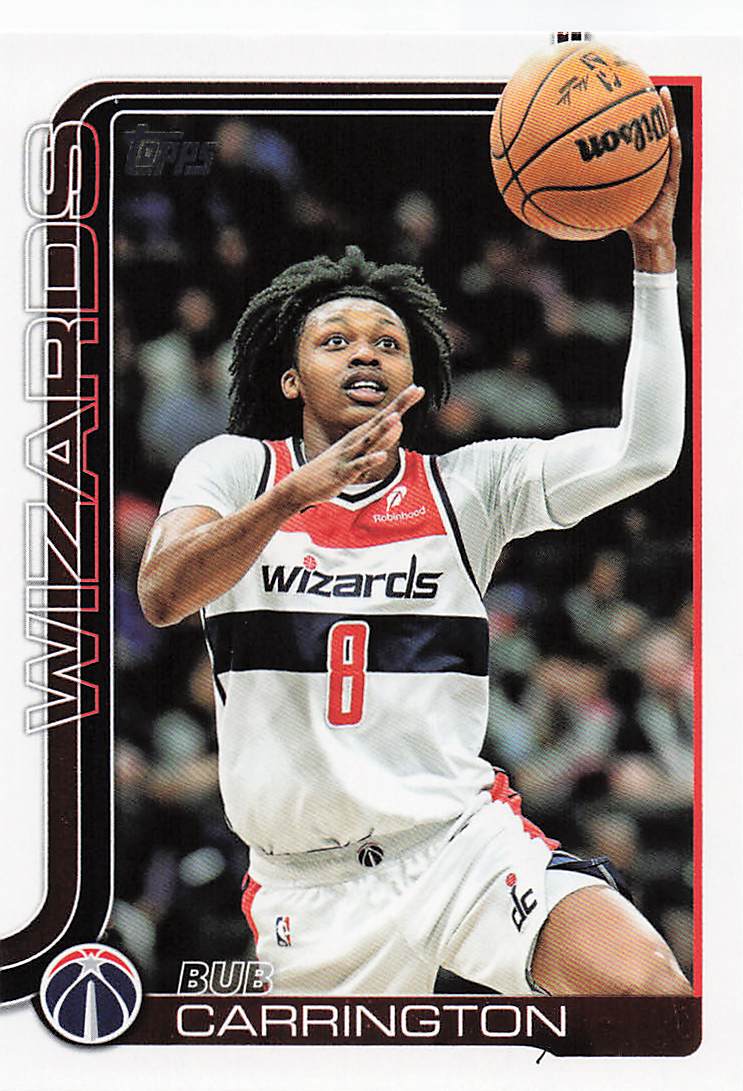 2025-26 Topps Basketball Bub Carrington #97