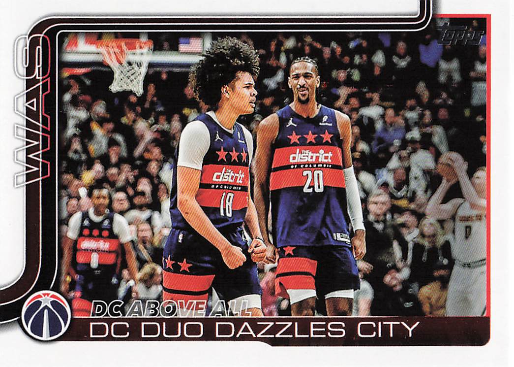 2025-26 Topps Basketball DC Above All: DC Duo Dazzles City #285