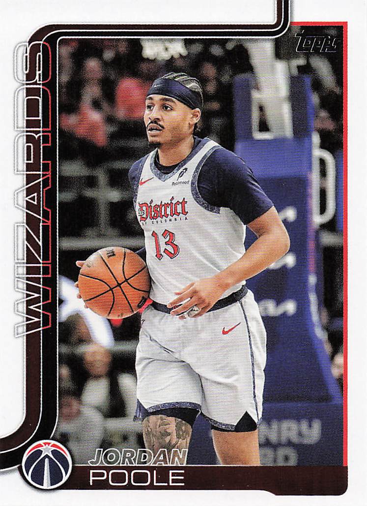 2025-26 Topps Basketball Jordan Poole #94