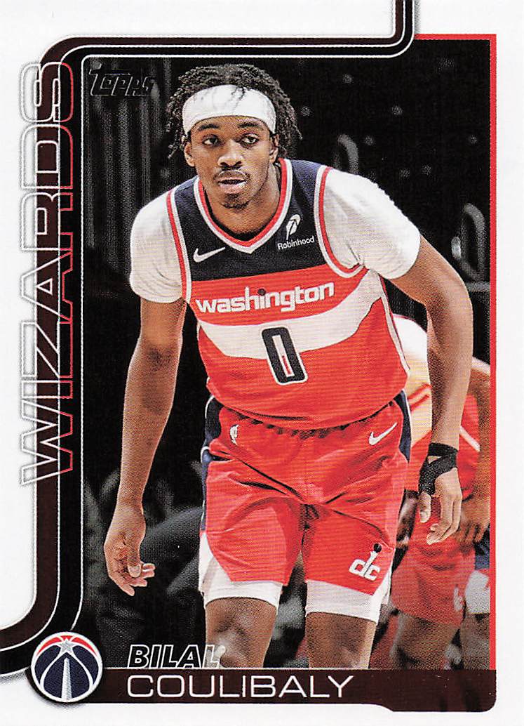 2025-26 Topps Basketball Bilal Coulibaly #95