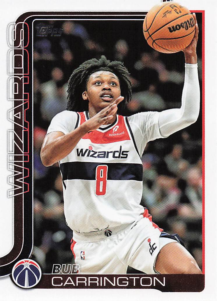 2025-26 Topps Basketball Bub Carrington #97