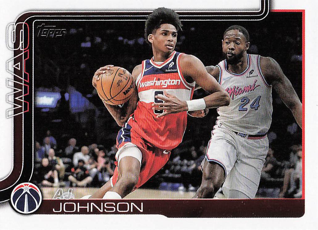 2025-26 Topps Basketball AJ Johnson #99