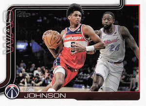 2025-26 Topps Basketball AJ Johnson #99