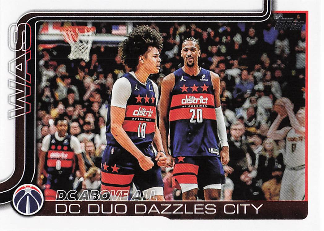2025-26 Topps Basketball DC Above All: DC Duo Dazzles City #285