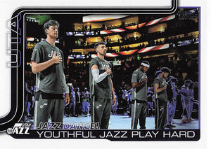 2025-26 Topps Basketball Jazz Dance!: Youthful Jazz Play Hard #290