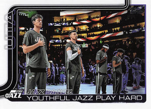 2025-26 Topps Basketball Jazz Dance!: Youthful Jazz Play Hard #290