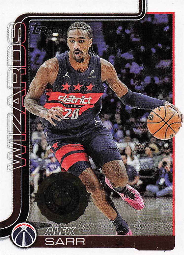 2025-26 Topps Basketball Alex Sarr #96