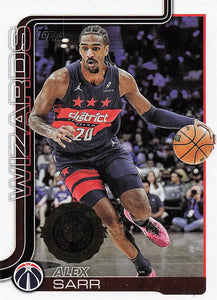 2025-26 Topps Basketball Alex Sarr #96
