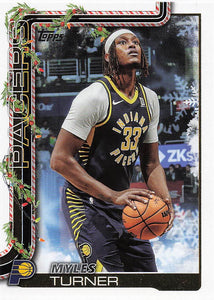 2025-26 Topps Holiday Basketball Myles Turner #H40