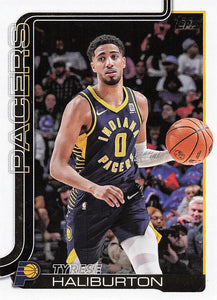 2025-26 Topps Basketball Tyrese Haliburton #47