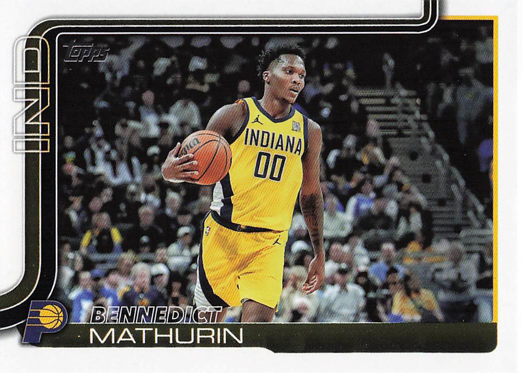 2025-26 Topps Basketball Bennedict Mathurin #48