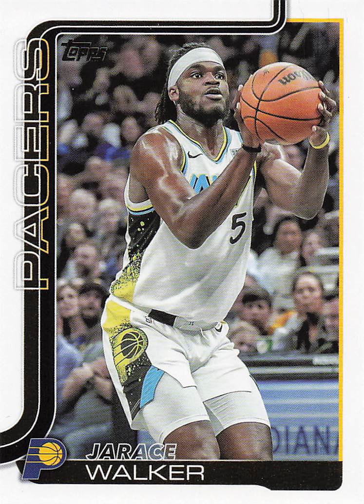 2025-26 Topps Basketball Jarace Walker #50