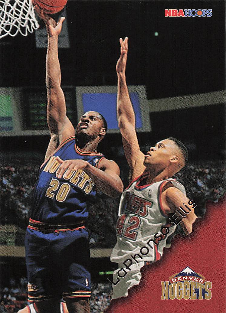 1996-97 Hoops Basketball LaPhonso Ellis #40