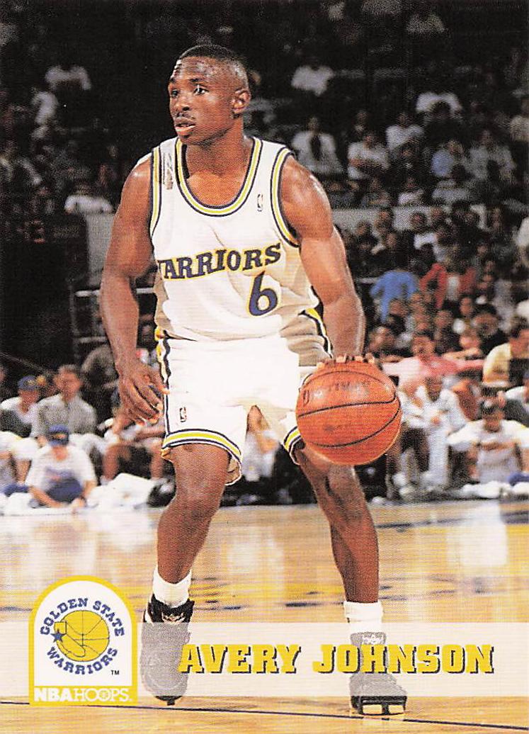 1993-94 Hoops Basketball Avery Johnson #340