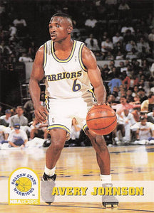 1993-94 Hoops Basketball Avery Johnson #340