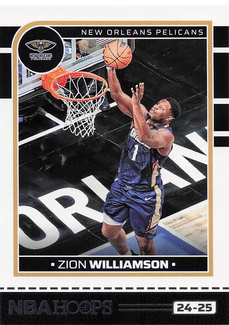 2024-25 Hoops Basketball Zion Williamson #34