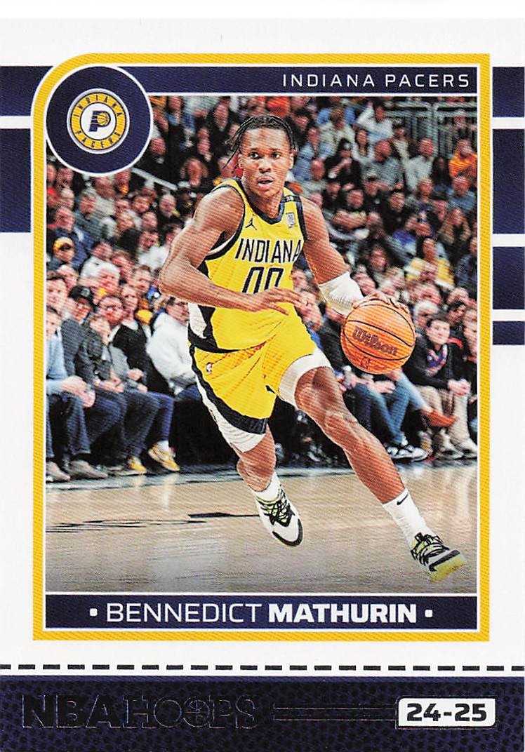 2024-25 Hoops Basketball Bennedict Mathurin #56