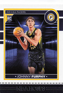 2024-25 Hoops Basketball Johnny Furphy #265 Rookie