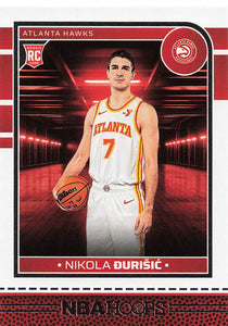 2024-25 Hoops Basketball Nikola ?uriši? #273 Rookie