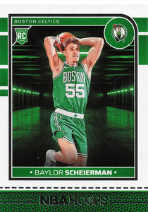 2024-25 Hoops Basketball Baylor Scheierman #260 Rookie