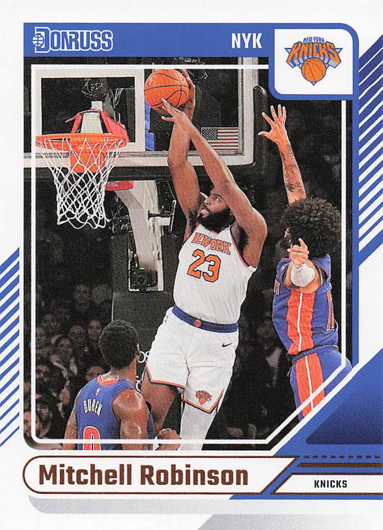 2024-25 Donruss Basketball Mitchell Robinson #91