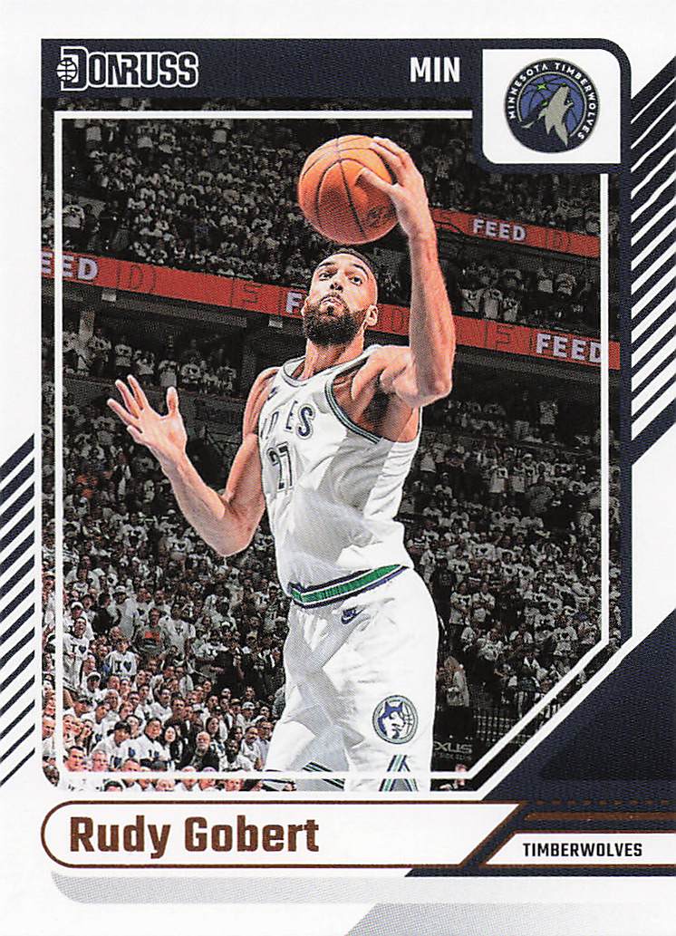 2024-25 Donruss Basketball Rudy Gobert #95