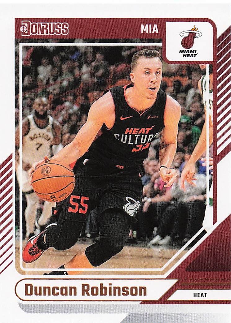2024-25 Donruss Basketball Duncan Robinson #196