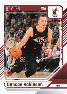 2024-25 Donruss Basketball Duncan Robinson #196