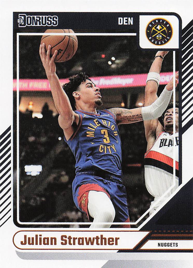 2024-25 Donruss Basketball Julian Strawther #182