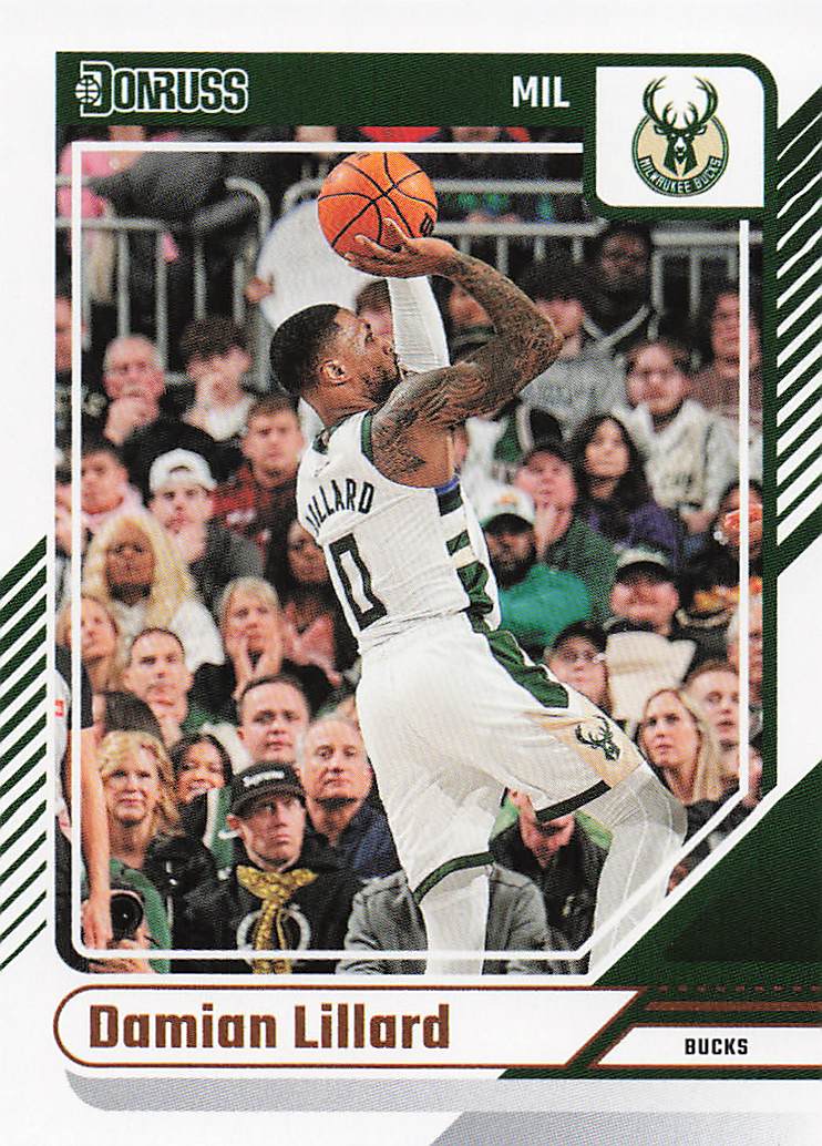 2024-25 Donruss Basketball Damian Lillard #125
