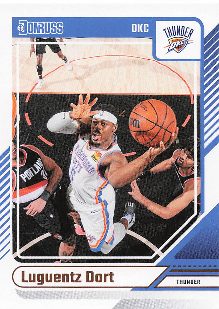 2024-25 Donruss Basketball Luguentz Dort #24